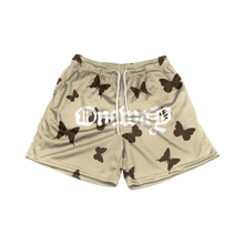 Load image into Gallery viewer, Brown butterfly shorts
