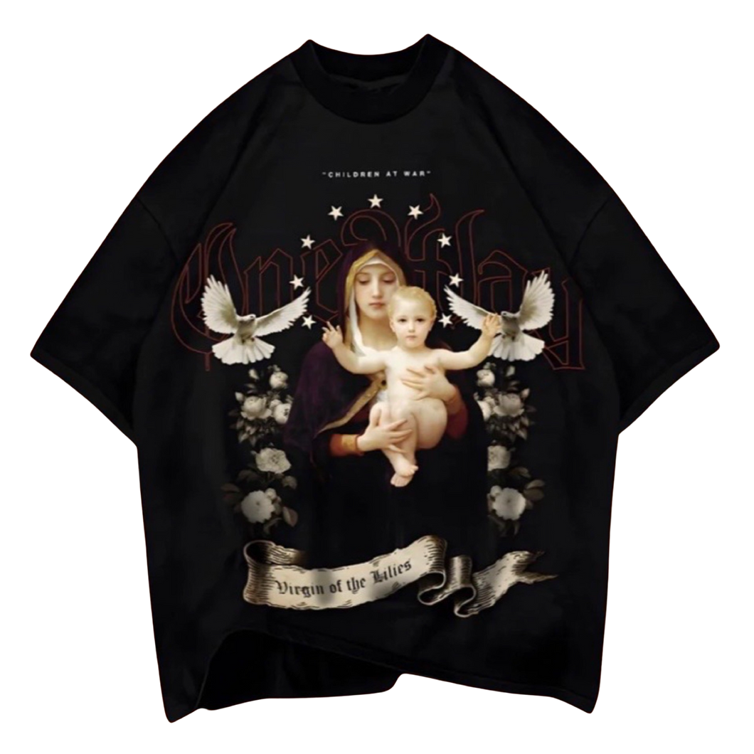 Virgin of the lilies T-shirt